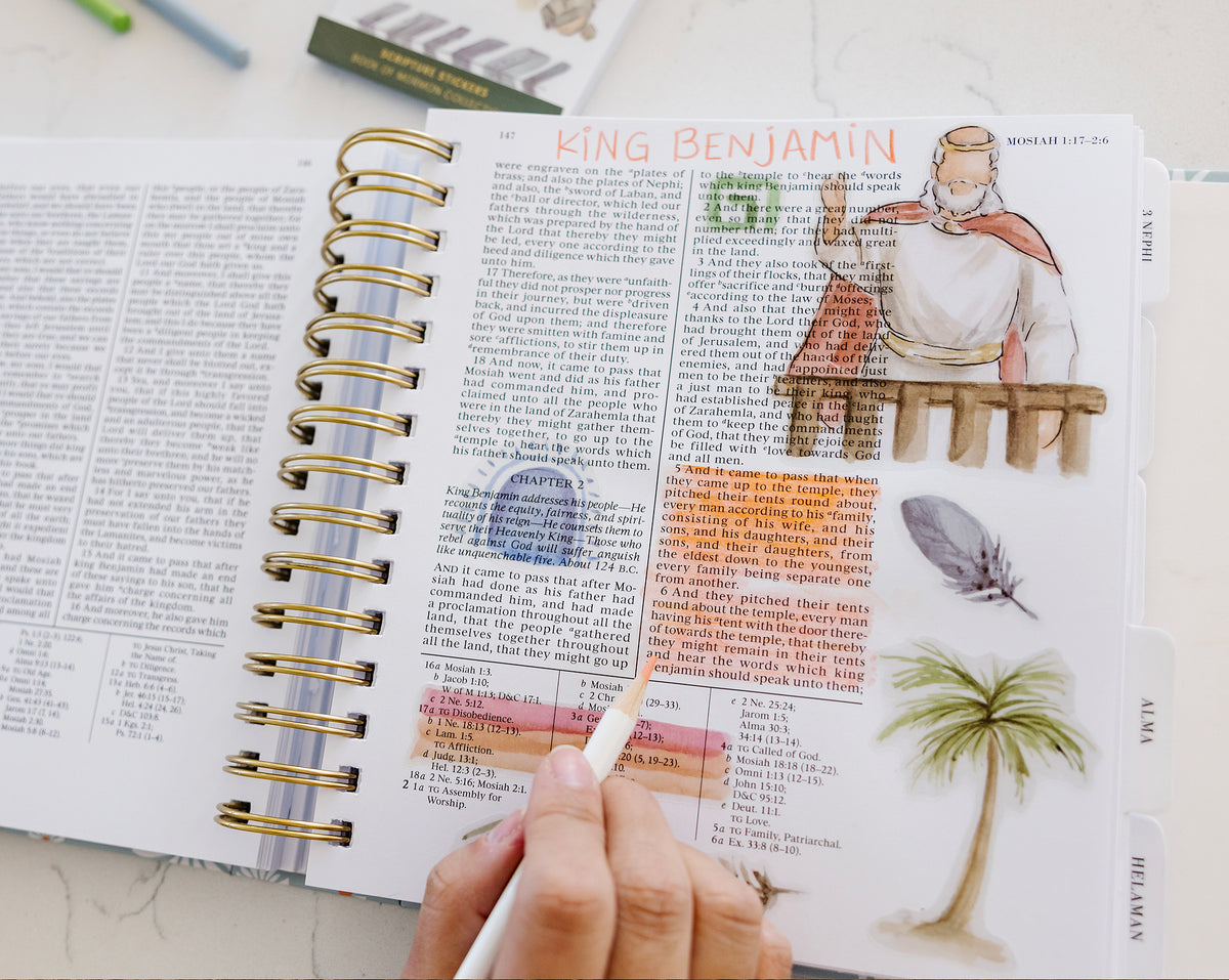 Book Of Mormon Scripture Stickers