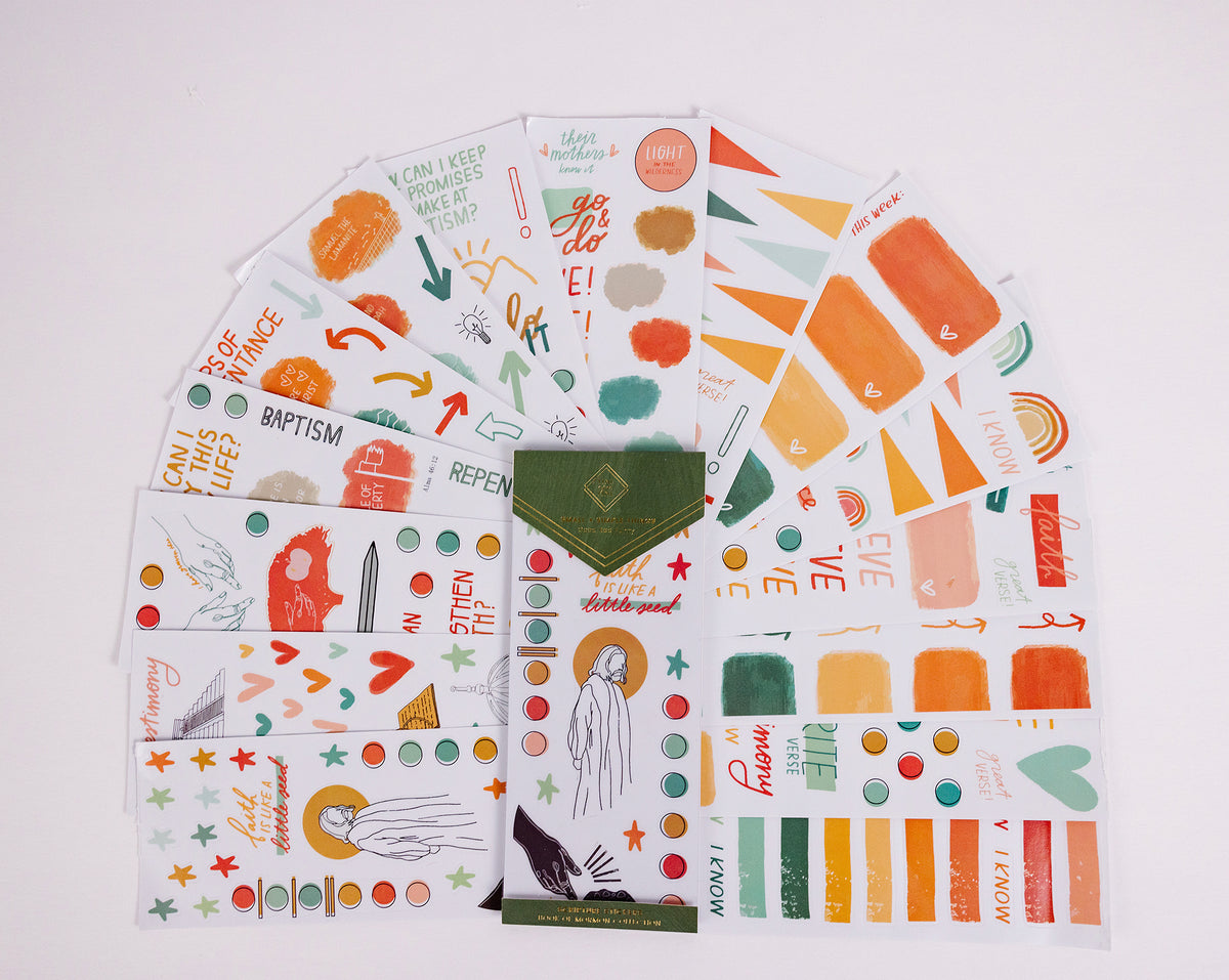 Book Of Mormon Scripture Stickers