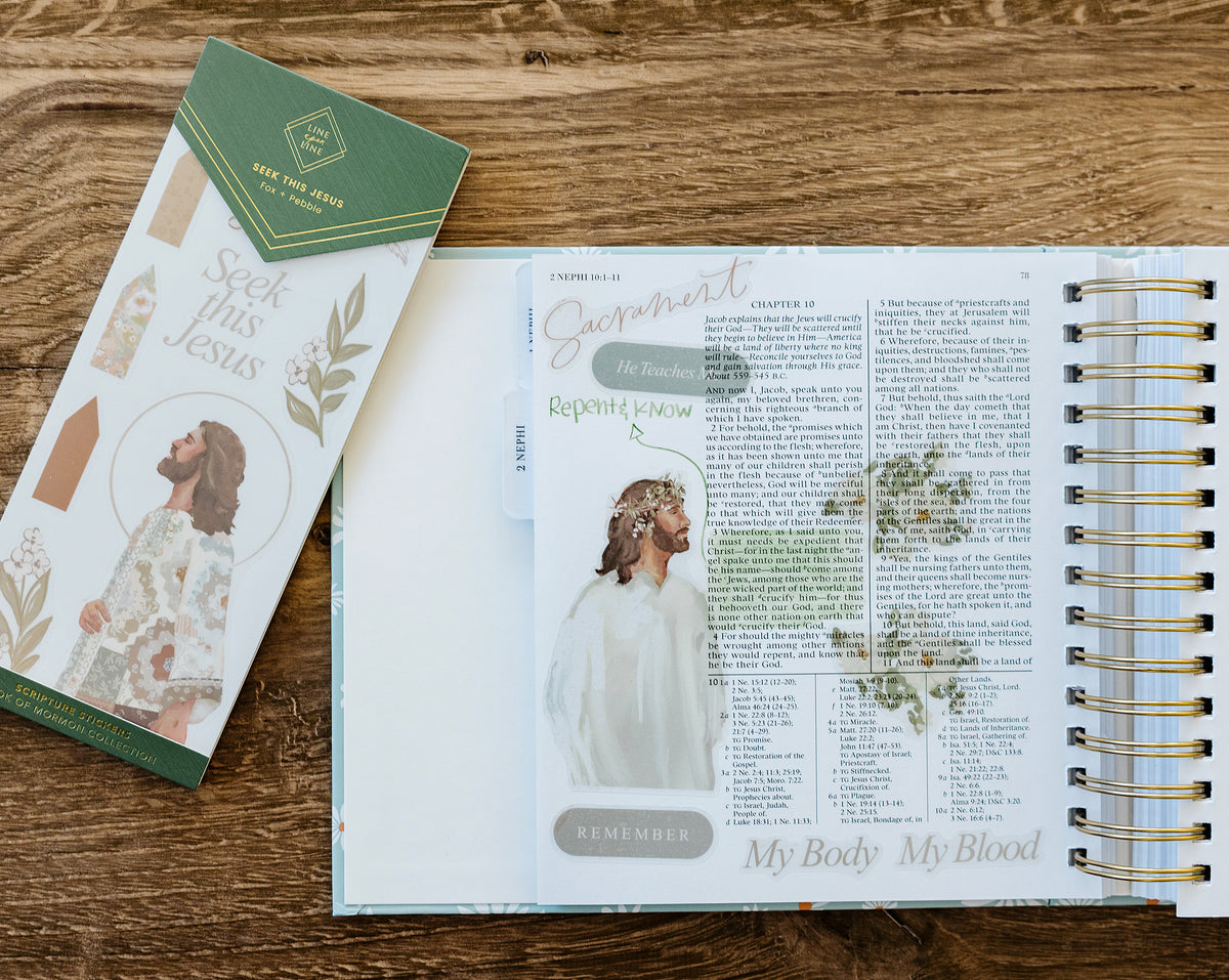 Book Of Mormon Scripture Stickers