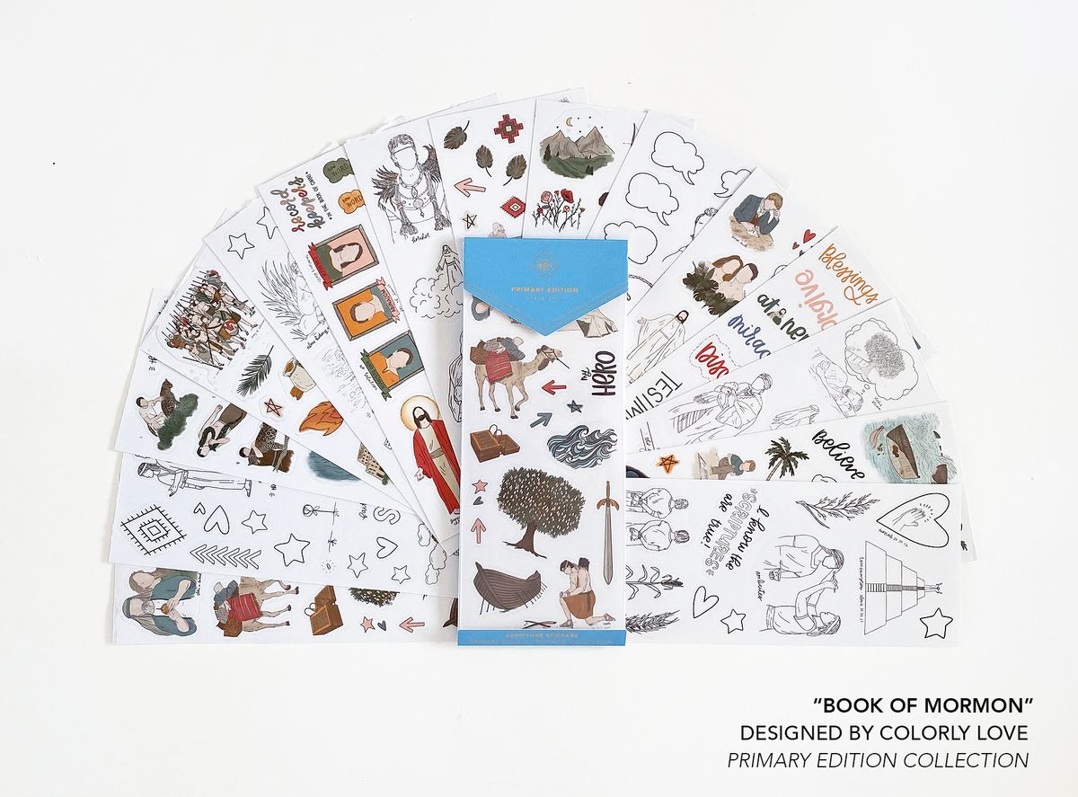 Primary Edition Scripture Stickers