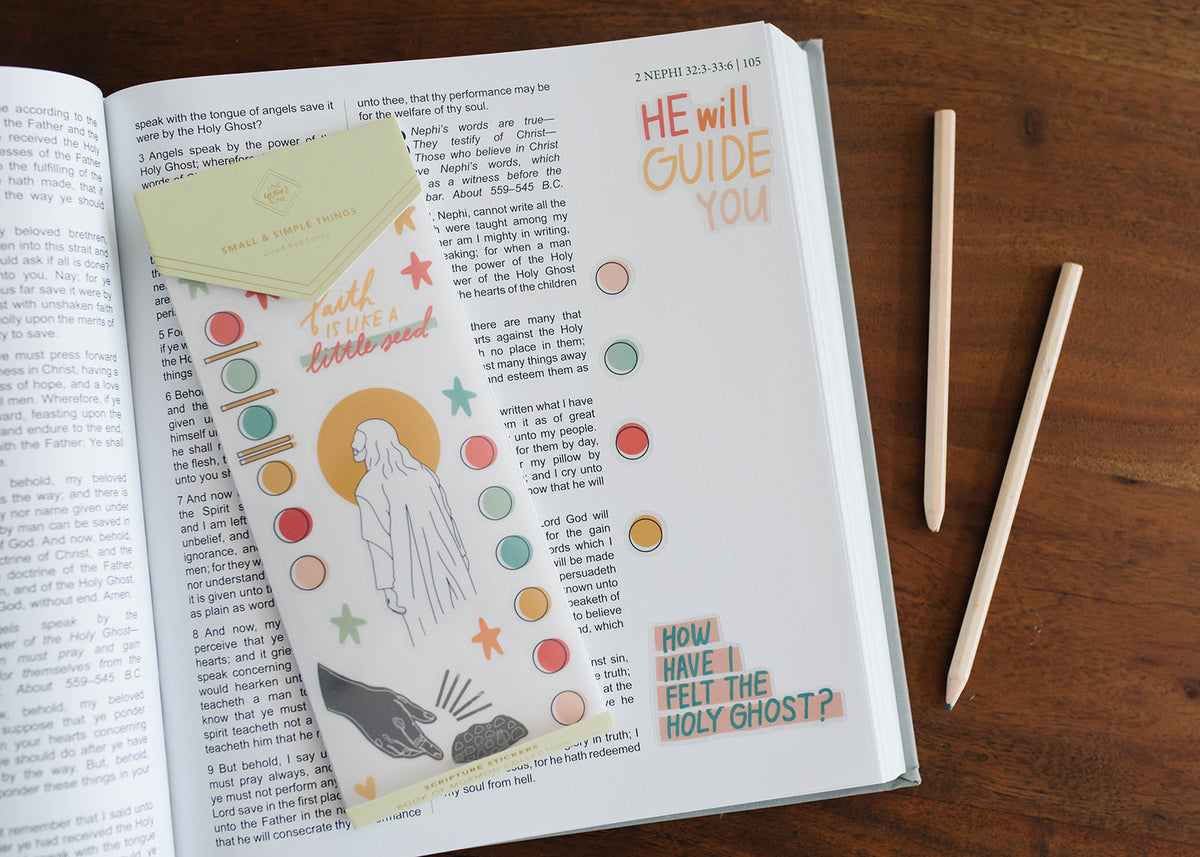 Book Of Mormon Scripture Stickers