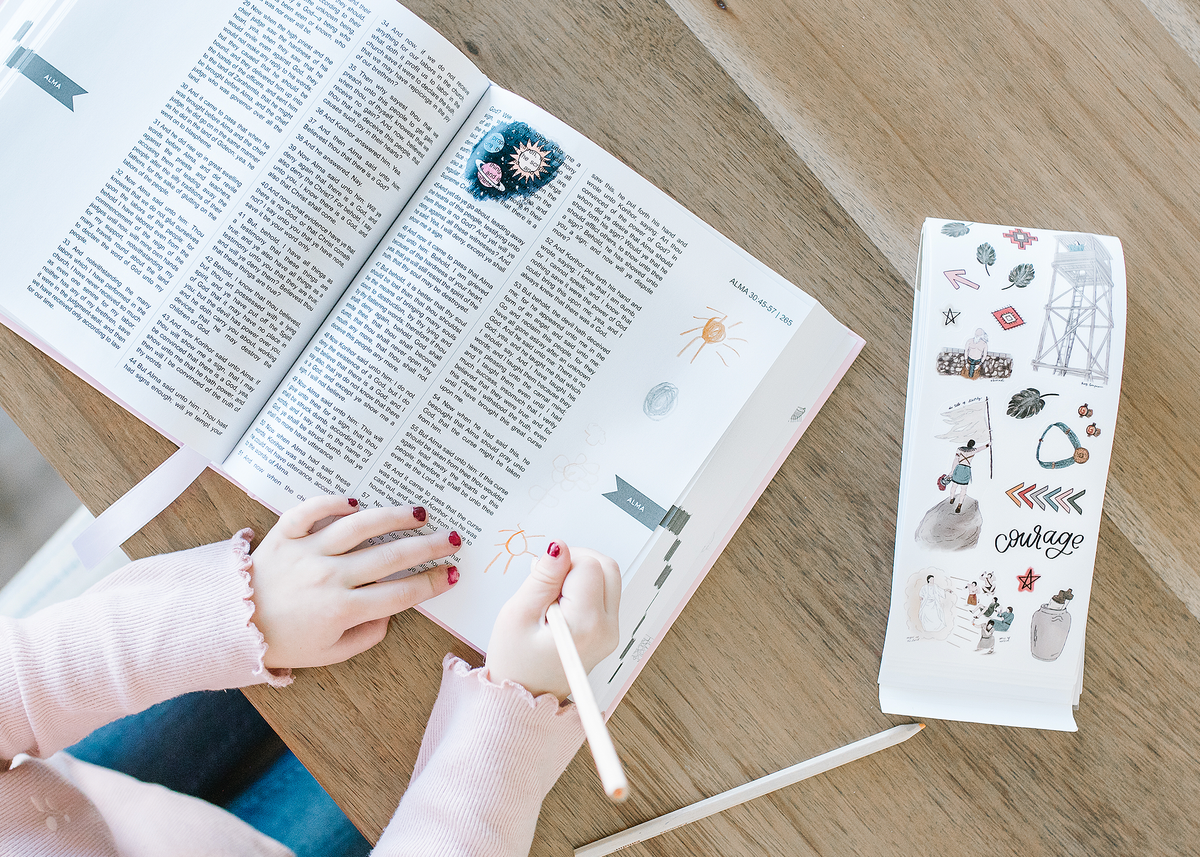 Primary Edition Scripture Stickers