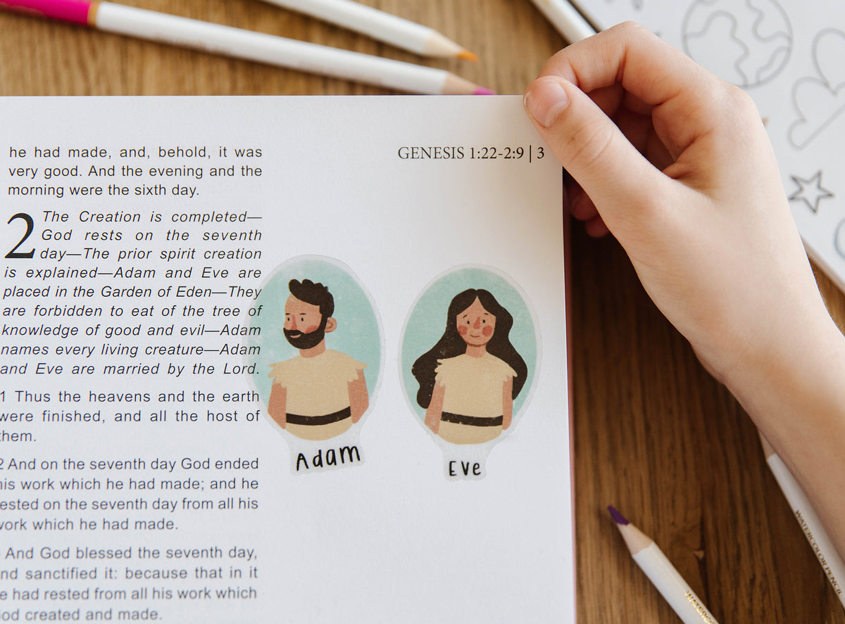 Primary Edition Scripture Stickers