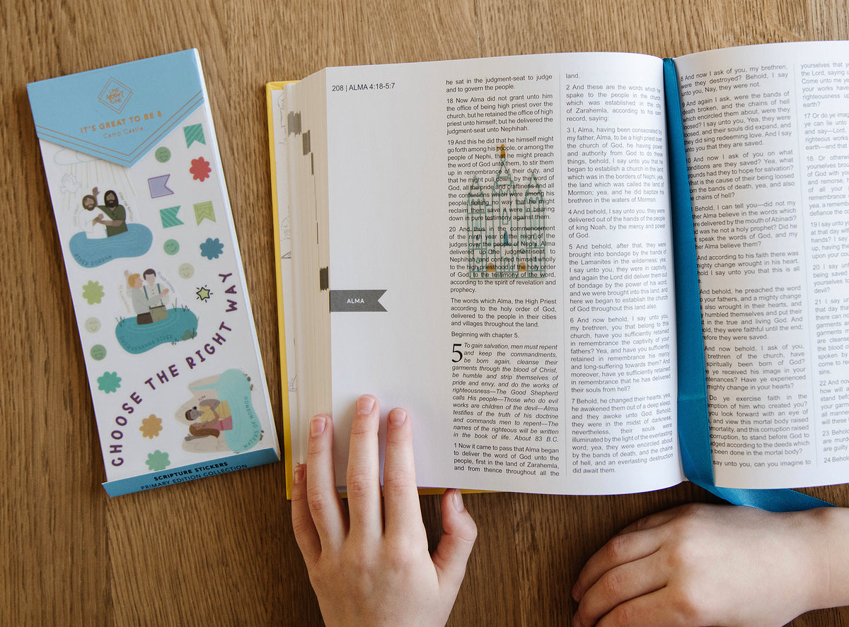 Primary Edition Scripture Stickers