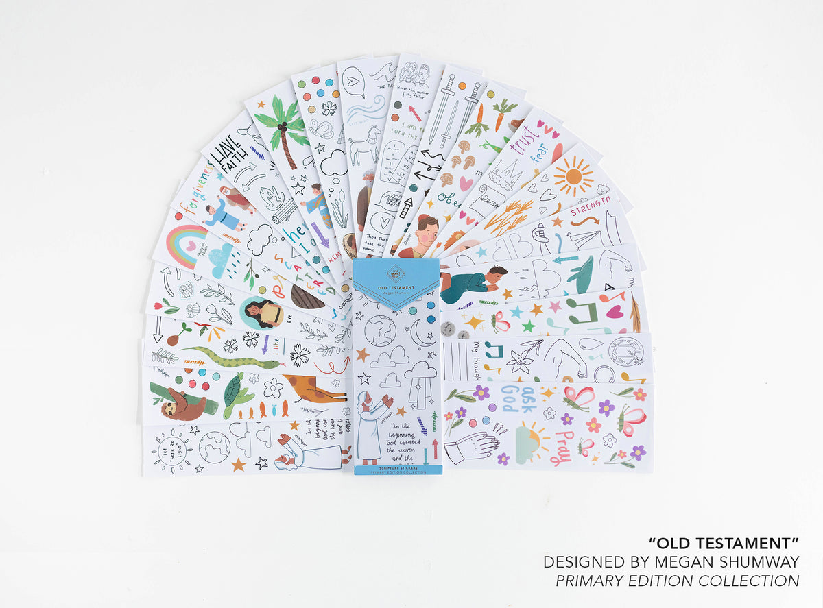 Primary Edition Scripture Stickers
