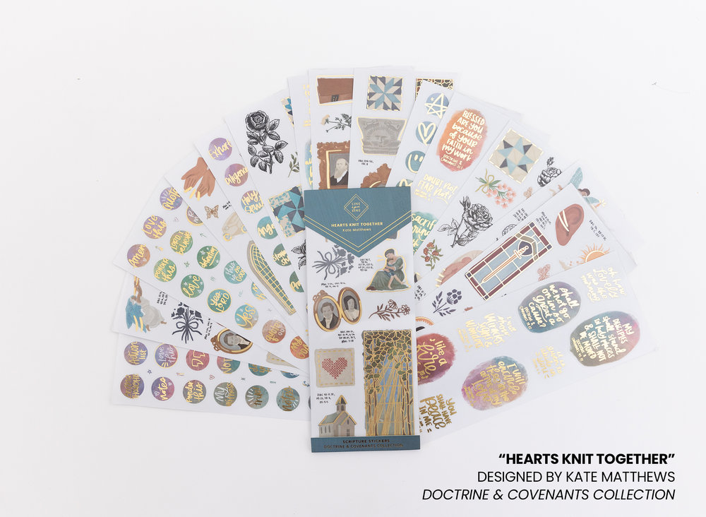 Doctrine and Covenants Scripture Stickers – Line Upon Line, Co.