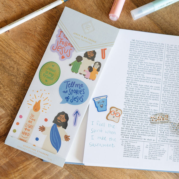 Primary Edition Scripture Stickers