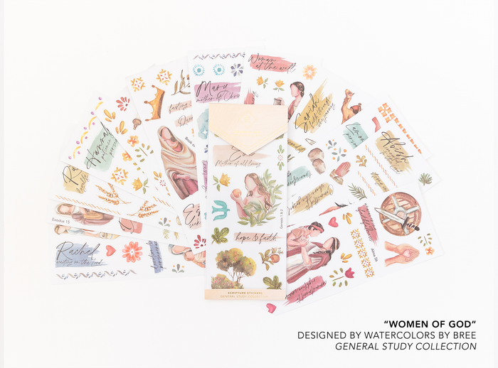 General Study Scripture Stickers
