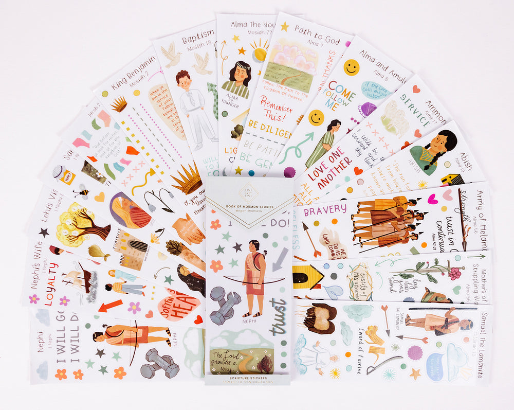 Primary Edition Scripture Stickers – Line Upon Line, Co.