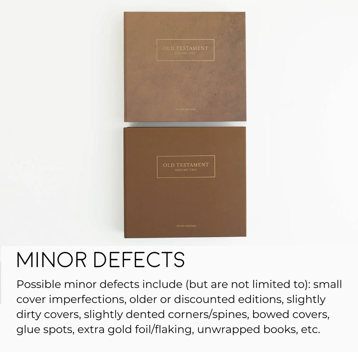 WAREHOUSE SALE:  STUDY EDITION