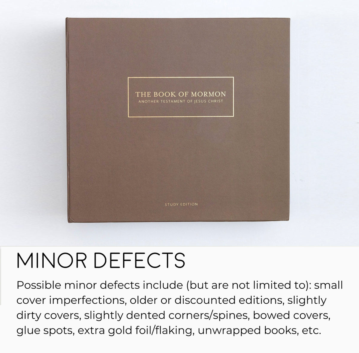 WAREHOUSE SALE:  STUDY EDITION
