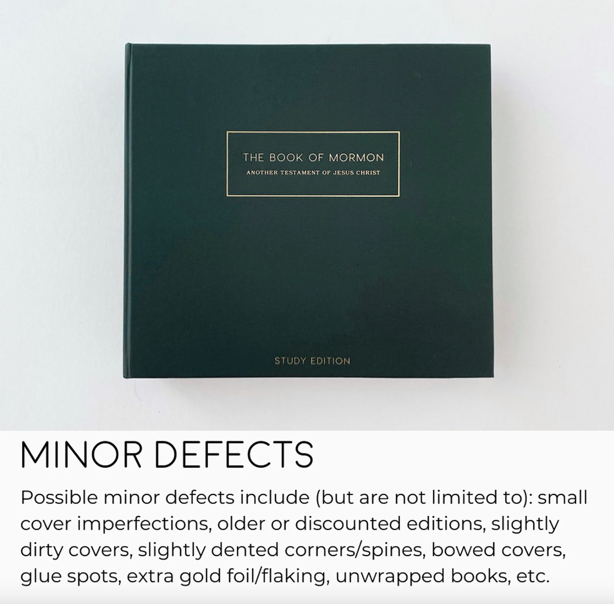 WAREHOUSE SALE:  STUDY EDITION