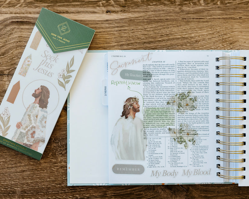 LDS Scripture Stickers  For Journaling & Studying Scriptures
