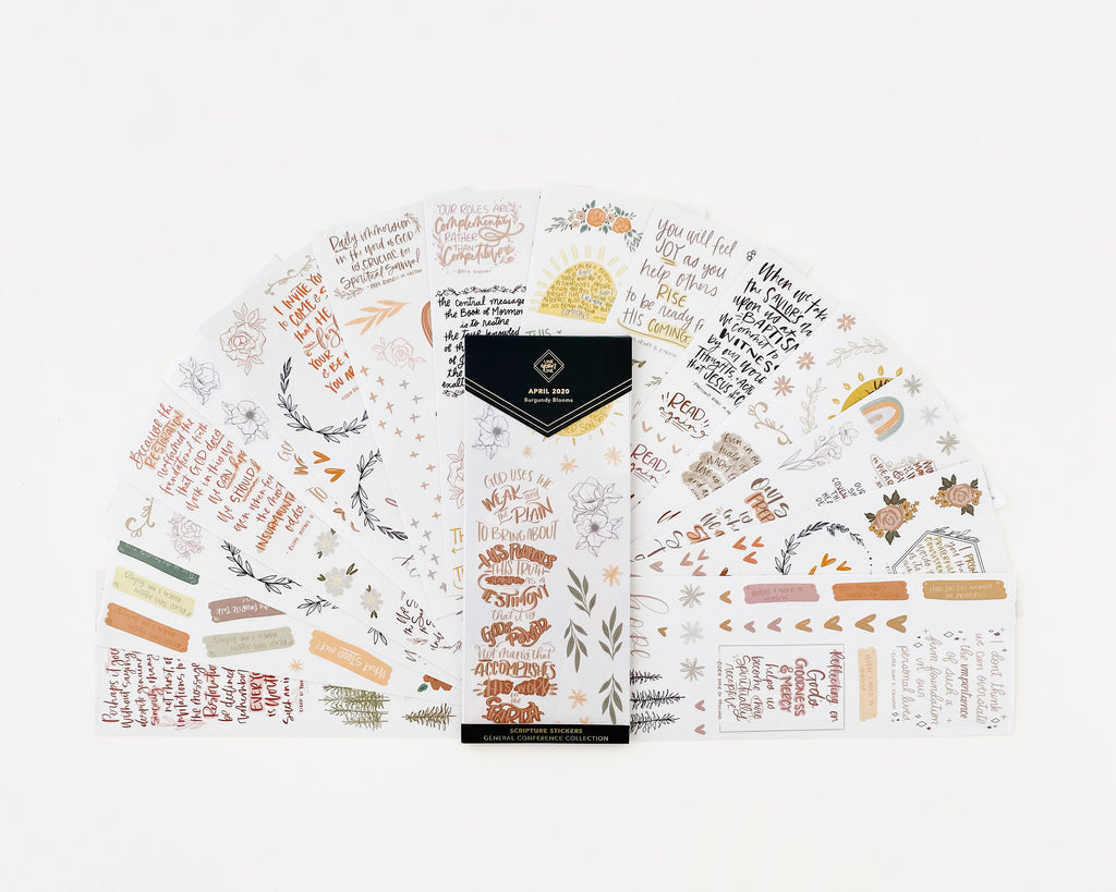 General Conference Scripture Stickers – Line Upon Line, Co.