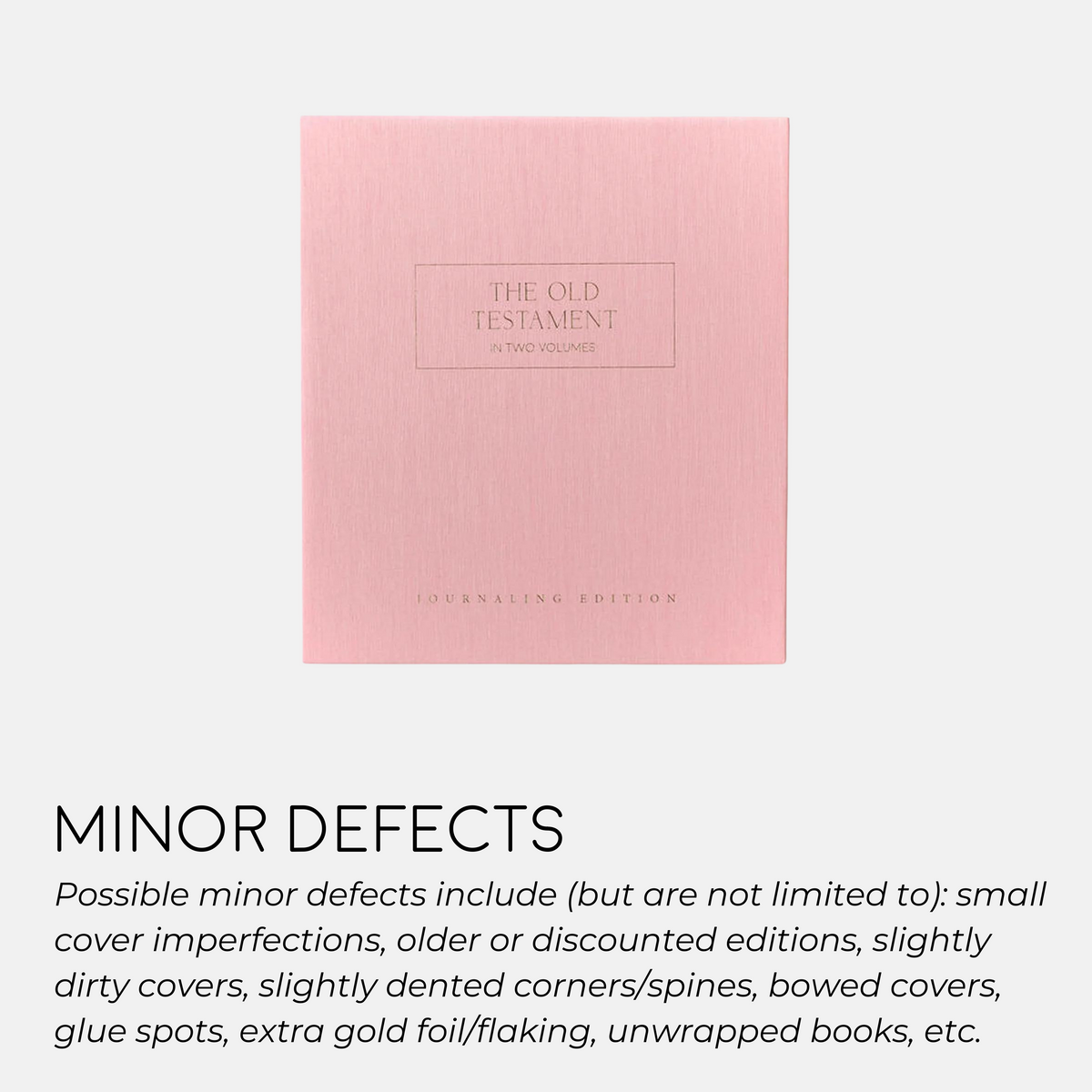WAREHOUSE SALE: JOURNALING EDITION
