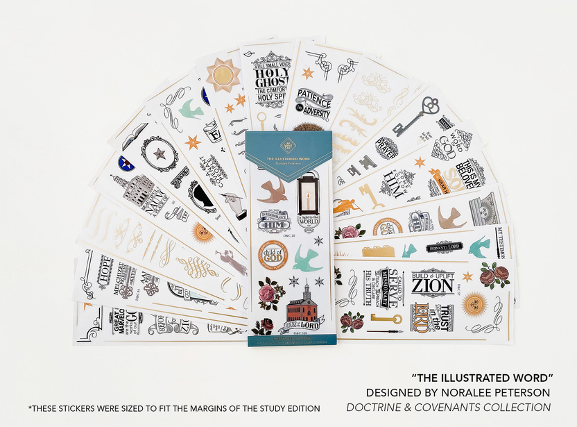 Doctrine and Covenants Scripture Stickers – Line Upon Line, Co.