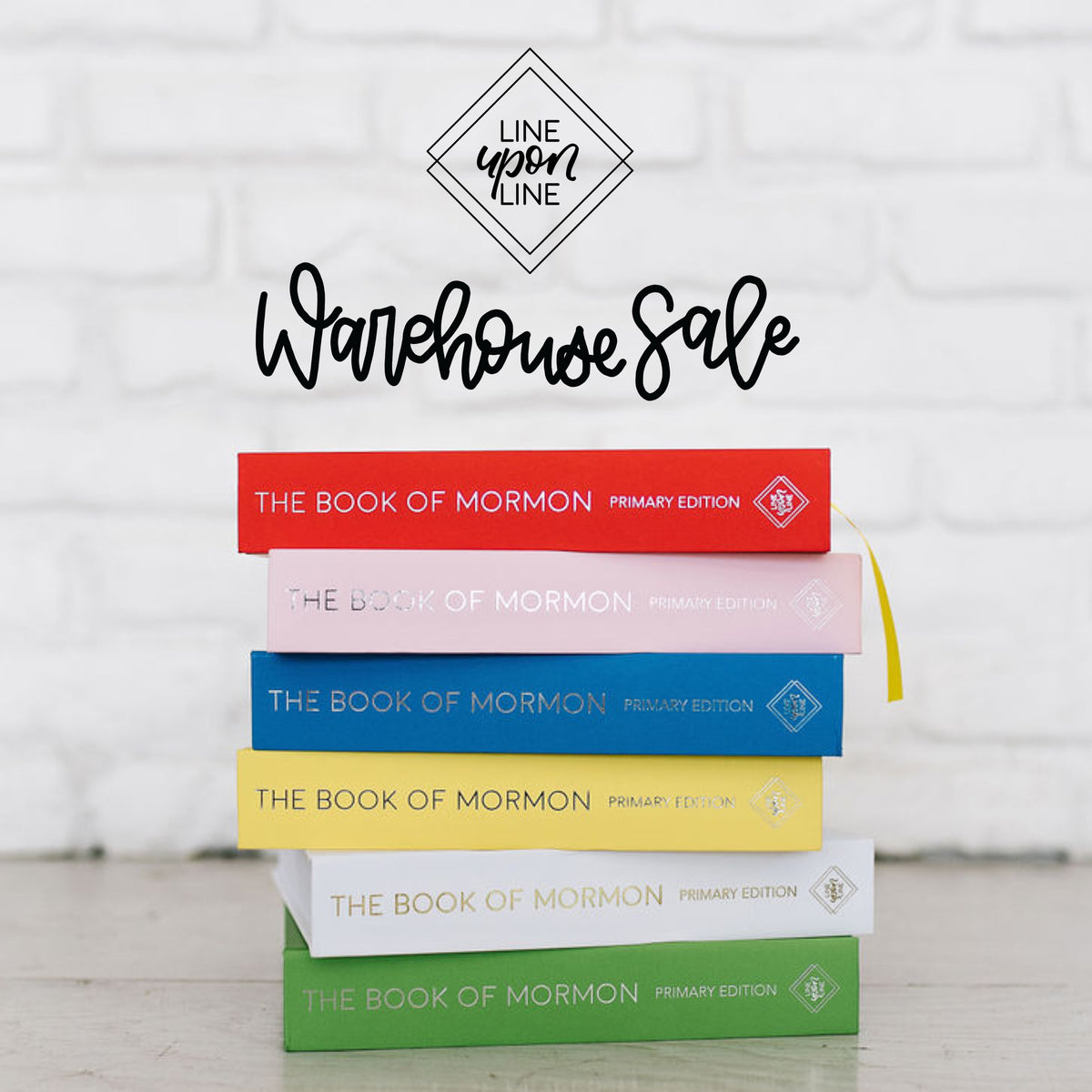 WAREHOUSE SALE: PRIMARY EDITION